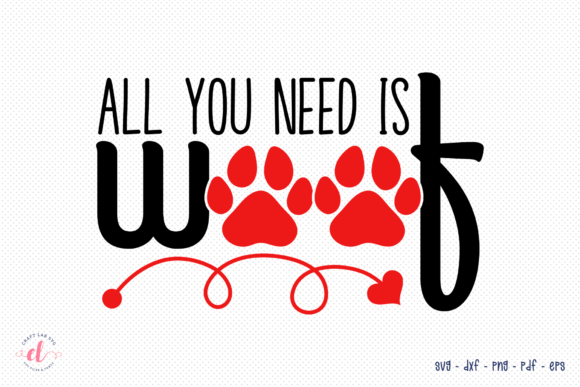 All You Need is Woof: Dog Valentine SVG Review