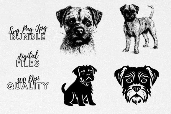 Border Terrier SVG – A Designer's Take on This Dog Clipart