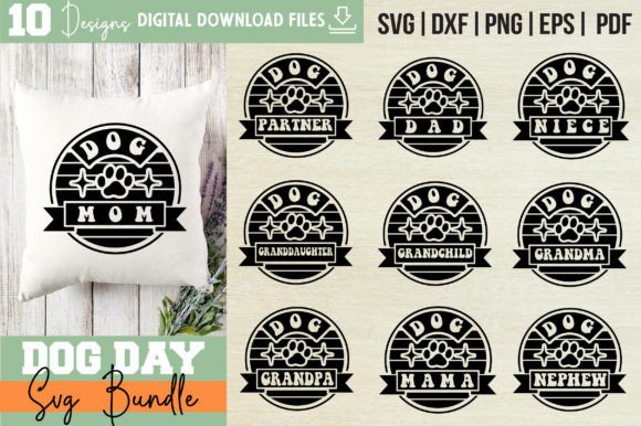 Dog Day Svg Design Bundle Review for Embroidery Projects