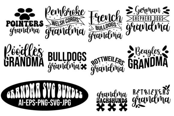 Dog Grandma SVG Bundle Review
