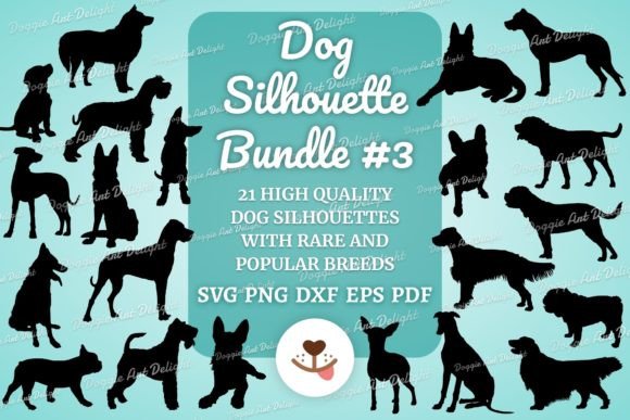 Dog Silhouette SVG Cut File Bundle 3 Review