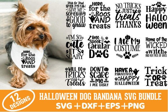 Halloween Dog Bandana SVG Bundle: A Designer's Review