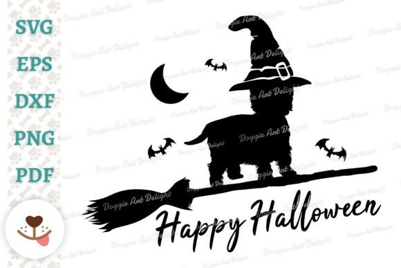 Happy Halloween Westie Dog Png Svg Dxf