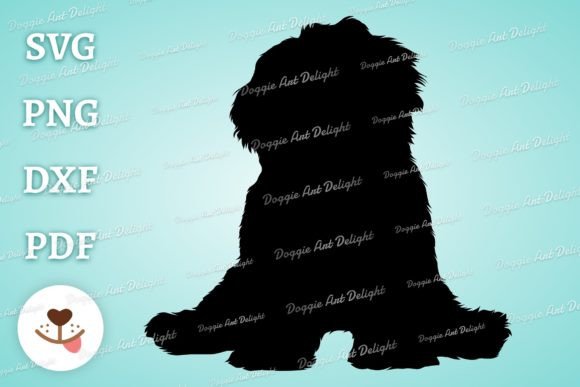 Havanese Dog Silhouette SVG PNG Clipart Review