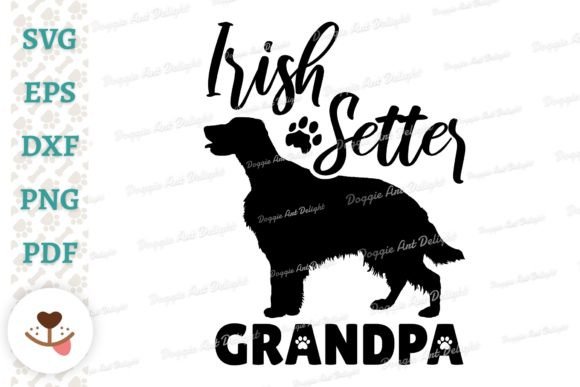 Irish Setter Grandpa Review: A Designer's Take on This Dog Grandpa SVG