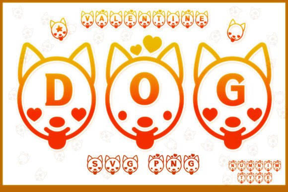 Valentine Dog Kid SVG PNG Alphabet Grap Review