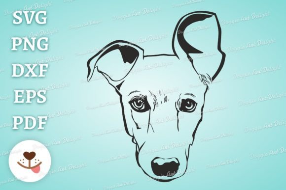 Whippet Dog Face Svg Png Dxf Cut File Review